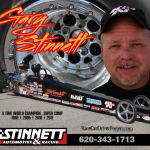 custom designed drag racer poster super comp Gary Stinnett